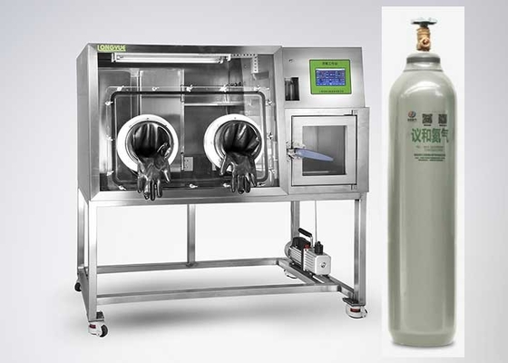 Estação de trabalho anaeróbica da escala de laboratório/controlador anaeróbico do microprocessador da caixa de luva