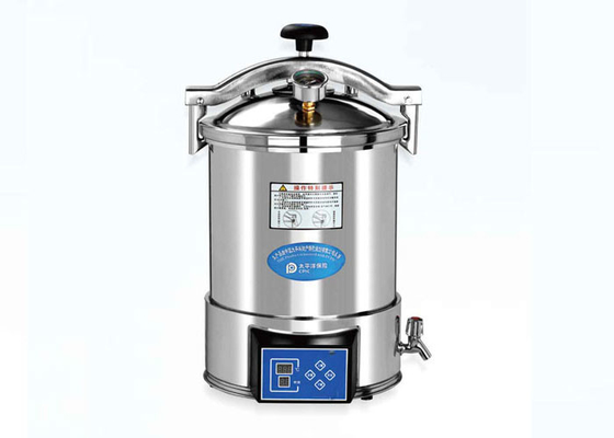 Esterilizador portátil do vapor da pressão da automatização da exposição de diodo emissor de luz usado nos hospitais